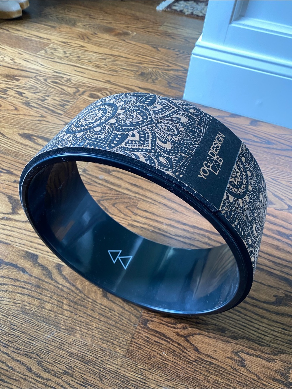 Yoga Design Lab Black and Cork Yoga Wheel